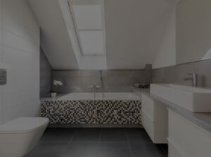 grey-and-white-tiled-bathroom