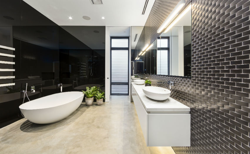 modern-black-and-grey-tiled-bathroom